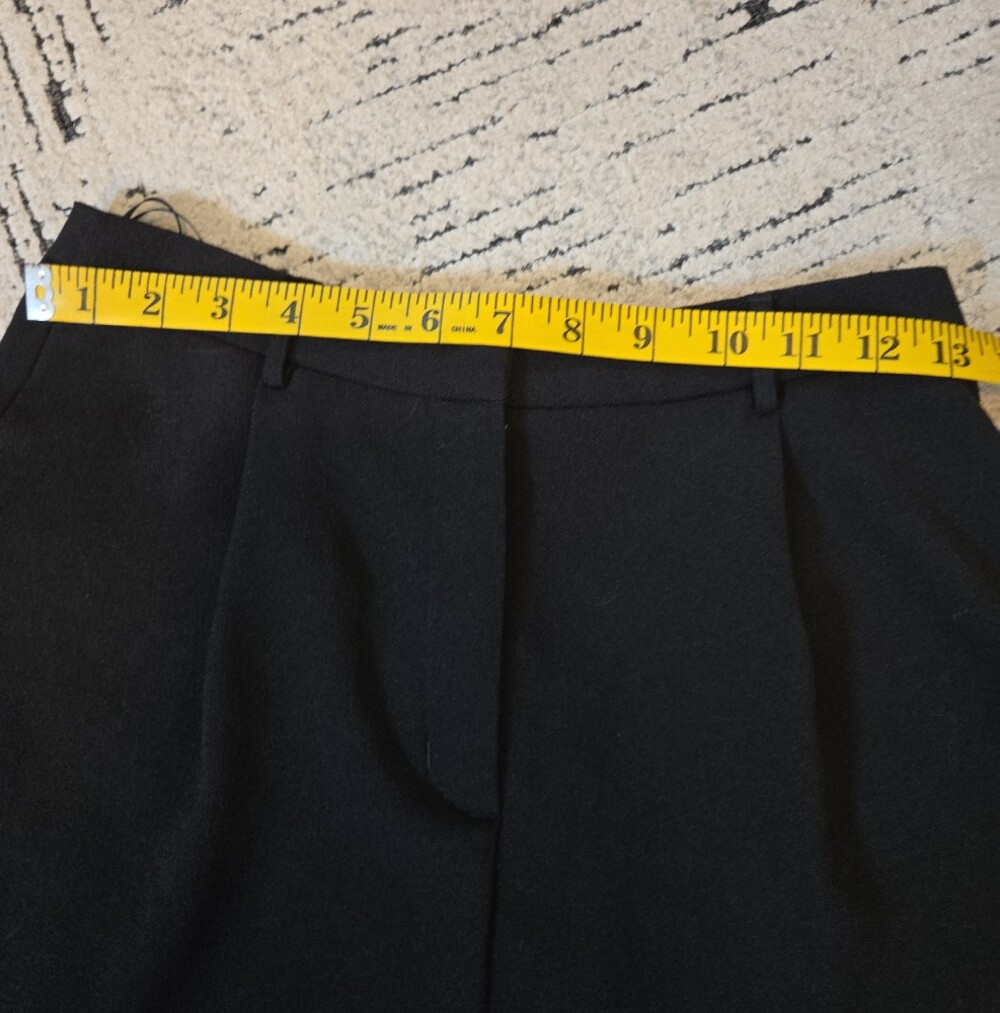 Wide Leg High-waist Culottes Cropped Pants - Picture 9 of 11